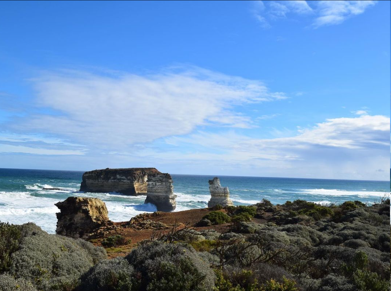 Embark on a scenic journey along the Great Ocean Road